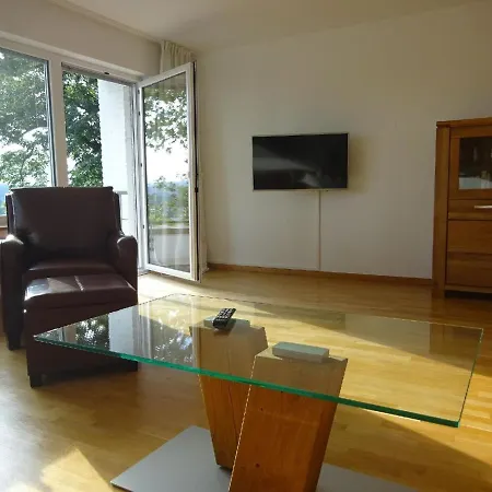 Grosszuegige Mit Terrasse Und Rheintalblick In Ruhiger Wohnlage شقة